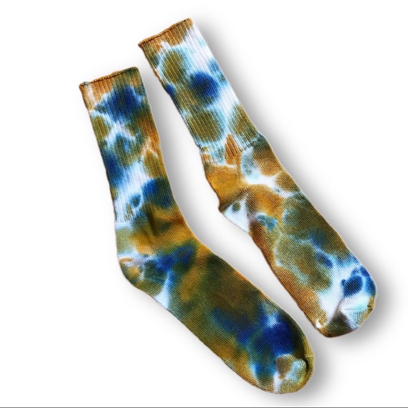 Handmade Accessories - Handmade tie dyed women's bamboo socks